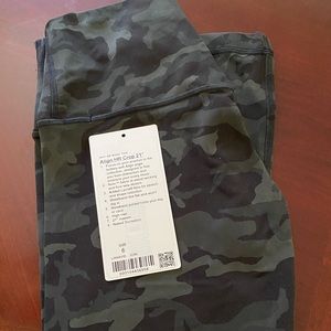 Lululemon align crop-camo